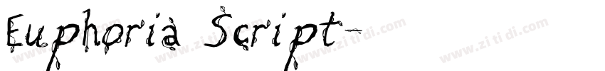 Euphoria Script字体转换